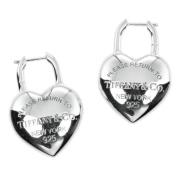 Pre-owned Metal earrings Tiffany & Co. Pre-owned , Gray , Dames