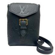 Pre-owned Fabric shoulder-bags Louis Vuitton Vintage , Black , Dames