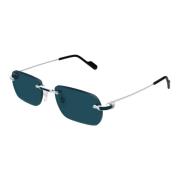 Ct0498S 004 Sunglasses Cartier , Gray , Heren