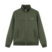 Sportieve Track Jacket met Trechterhals Les Deux , Green , Heren