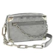 Pre-owned Canvas louis-vuitton-bags Louis Vuitton Vintage , Gray , Dam...