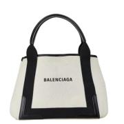 Pre-owned Canvas balenciaga-bags Balenciaga Vintage , Beige , Dames