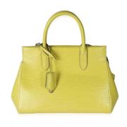 Pre-owned Leather louis-vuitton-bags Louis Vuitton Vintage , Yellow , ...