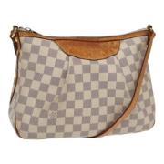 Pre-owned Canvas louis-vuitton-bags Louis Vuitton Vintage , Beige , Da...