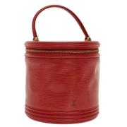 Pre-owned Leather louis-vuitton-bags Louis Vuitton Vintage , Red , Dam...