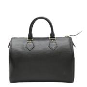 Pre-owned Leather louis-vuitton-bags Louis Vuitton Vintage , Black , D...