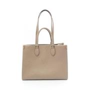 Pre-owned Fabric totes Louis Vuitton Vintage , Beige , Dames