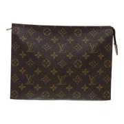 Pre-owned Canvas louis-vuitton-bags Louis Vuitton Vintage , Brown , Da...