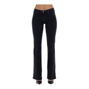 Flared Jeans Don The Fuller , Black , Dames