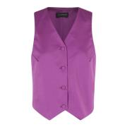 Stijlvolle Pauline Jurk Andamane , Purple , Dames