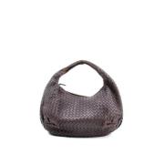 Pre-owned Leather handbags Bottega Veneta Vintage , Brown , Dames