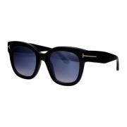 Stijlvolle Beatrix-02 zonnebril voor de zomer Tom Ford , Black , Dames