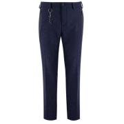 Elegante wollen broek voor comfort Paul & Shark , Blue , Heren