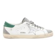 Witte leren Super-Star sneakers Golden Goose , White , Heren