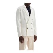 Kasjmier double-breasted vest Brunello Cucinelli , White , Heren