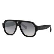 Starlight Zonnebril Zwart Grijs Verlooplenzen Philipp Plein , Black , ...