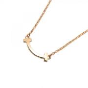 Pre-owned Rose Gold necklaces Tiffany & Co. Pre-owned , Yellow , Dames