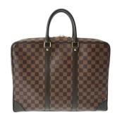 Pre-owned Canvas louis-vuitton-bags Louis Vuitton Vintage , Brown , Da...