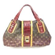 Pre-owned Fabric shoulder-bags Louis Vuitton Vintage , Red , Dames