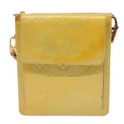 Pre-owned Leather louis-vuitton-bags Louis Vuitton Vintage , Yellow , ...