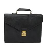 Pre-owned Leather louis-vuitton-bags Louis Vuitton Vintage , Black , D...