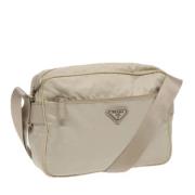 Pre-owned Nylon prada-bags Prada Vintage , Beige , Dames