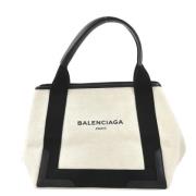 Pre-owned Canvas balenciaga-bags Balenciaga Vintage , White , Dames