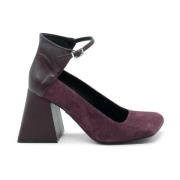 High-Heel Sandalette Ming in Bordeaux Vic Matié , Red , Dames