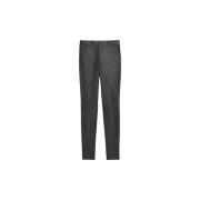 Urban Zwarte Leren Skinny Broek Theory , Black , Dames