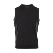 Grijze Sweater Vest Kangra , Gray , Heren