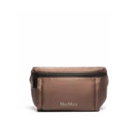 Nylon Marsupio Radente Tas Max Mara , Brown , Dames