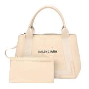 Pre-owned Leather balenciaga-bags Balenciaga Vintage , Beige , Dames