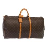 Pre-owned Canvas travel-bags Louis Vuitton Vintage , Brown , Dames