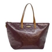 Pre-owned Leather louis-vuitton-bags Louis Vuitton Vintage , Red , Dam...