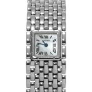 Pre-owned Stainless Steel watches Cartier Vintage , Gray , Dames