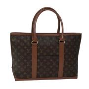 Pre-owned Canvas louis-vuitton-bags Louis Vuitton Vintage , Brown , Da...