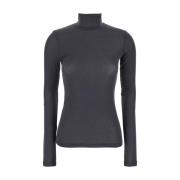 Grijze Pascale Turtleneck Sweater Agolde , Gray , Dames