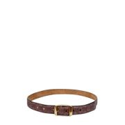 Pre-owned Fabric belts Gucci Vintage , Brown , Dames