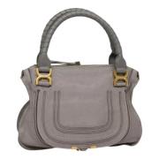 Pre-owned Leather shoulder-bags Chloé Pre-owned , Gray , Dames