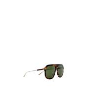 Pre-owned Metal sunglasses Gucci Vintage , Brown , Dames