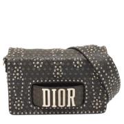 Pre-owned Leather dior-bags Dior Vintage , Black , Dames