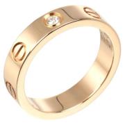 Pre-owned Metal rings Cartier Vintage , Yellow , Dames