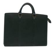 Pre-owned Leather louis-vuitton-bags Louis Vuitton Vintage , Black , D...