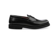 Geborsteld Leren Casual Schoenen Sebago , Black , Heren