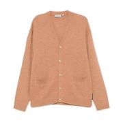 Geborstelde Gebreide Cardigan in Camo Jacquard Carhartt Wip , Beige , ...