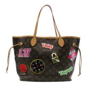 Pre-owned Canvas louis-vuitton-bags Louis Vuitton Vintage , Brown , Da...