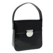 Pre-owned Leather handbags Salvatore Ferragamo Pre-owned , Black , Dam...