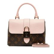 Pre-owned Canvas handbags Louis Vuitton Vintage , Pink , Dames