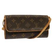 Pre-owned Canvas louis-vuitton-bags Louis Vuitton Vintage , Brown , Da...