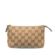 Pre-owned Canvas gucci-bags Gucci Vintage , Beige , Dames